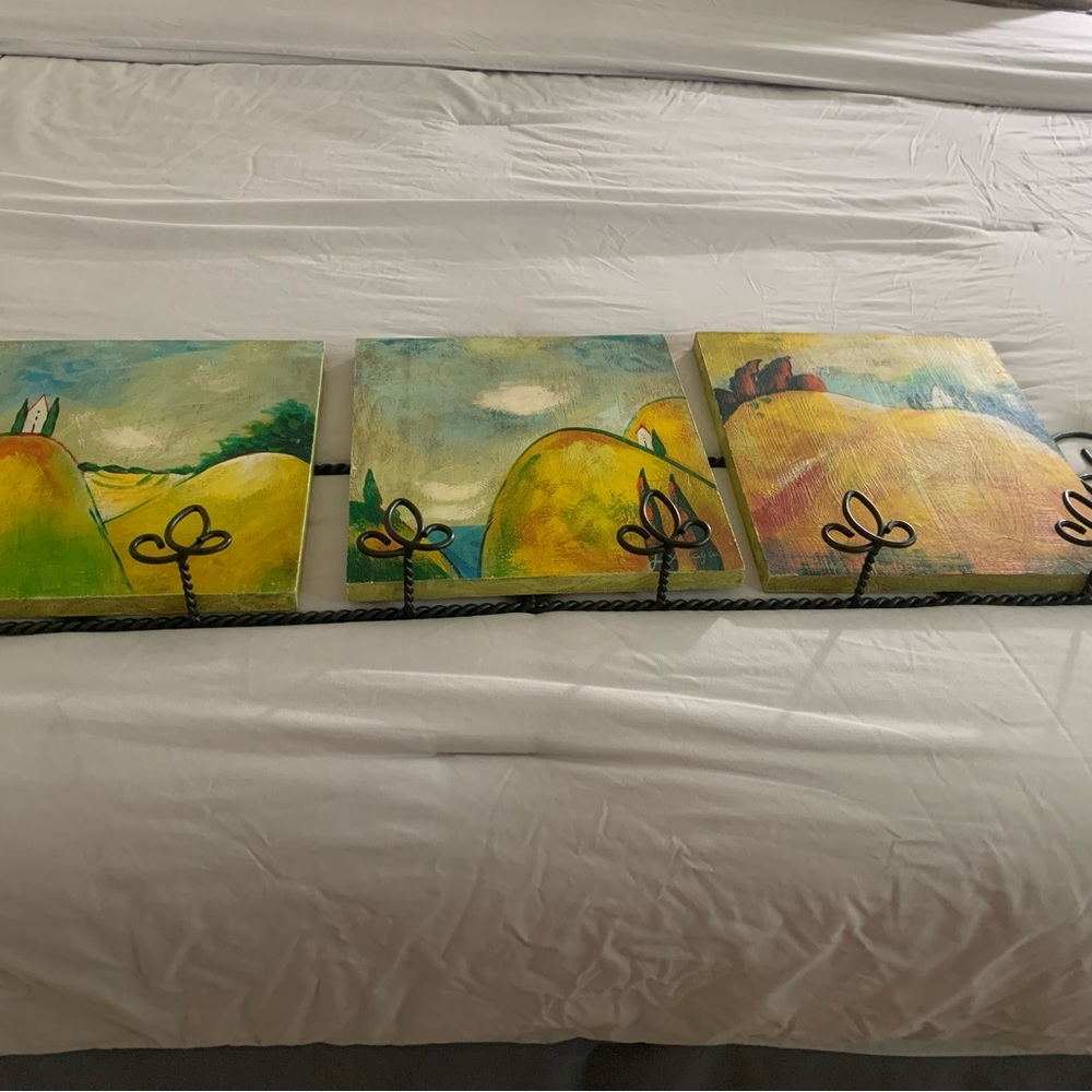 Southern Living Colorful Landscape Wall Art
